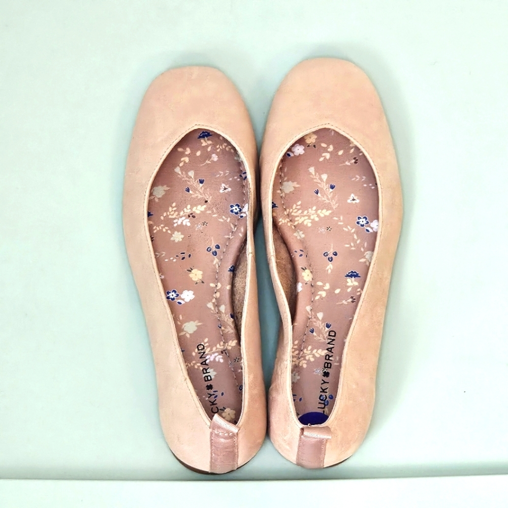 Lucky Brand Blush Pink Ballet Flats